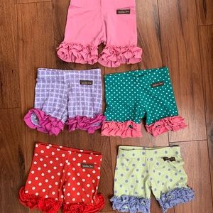 Matilda Jane Shorties- 5 pair